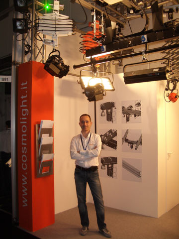 2011 Cosmolight stand at Showtech Berlin