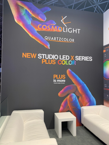 2022 COLOR version of Studio LED X series PLUS is presented at IBC